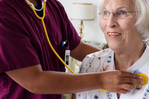 person receiving primary care in Central Oregon